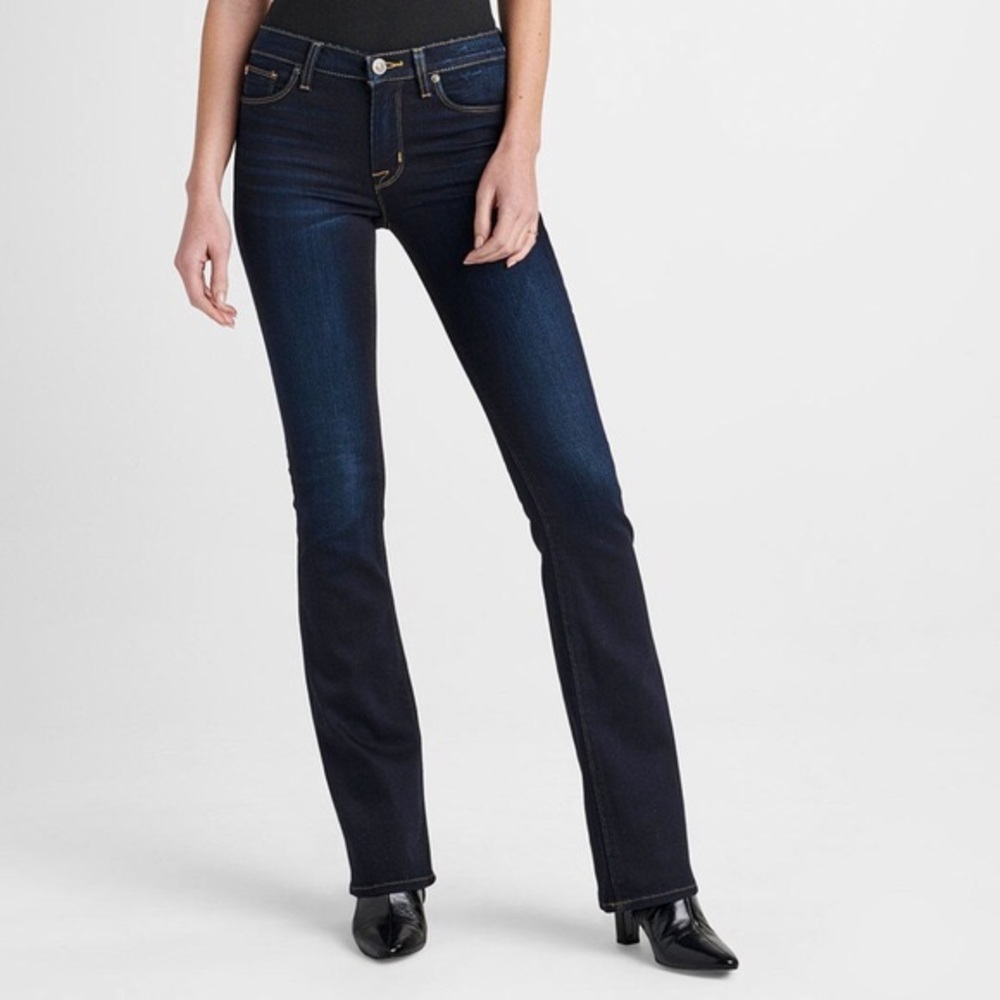 Hudson Love Midrise Bootcut Denim Jeans Size 27 4
